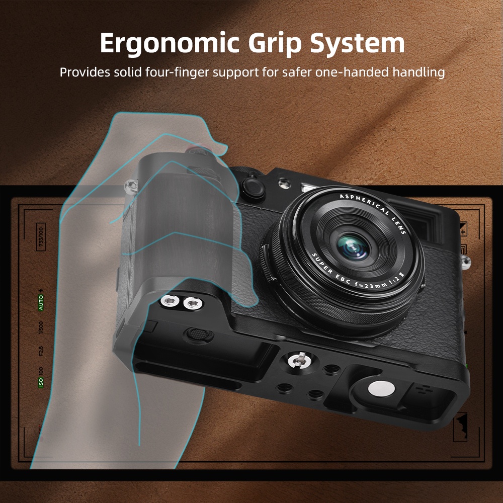 Fujifilm Camera X100Vi - Support en L pour appareil photo,