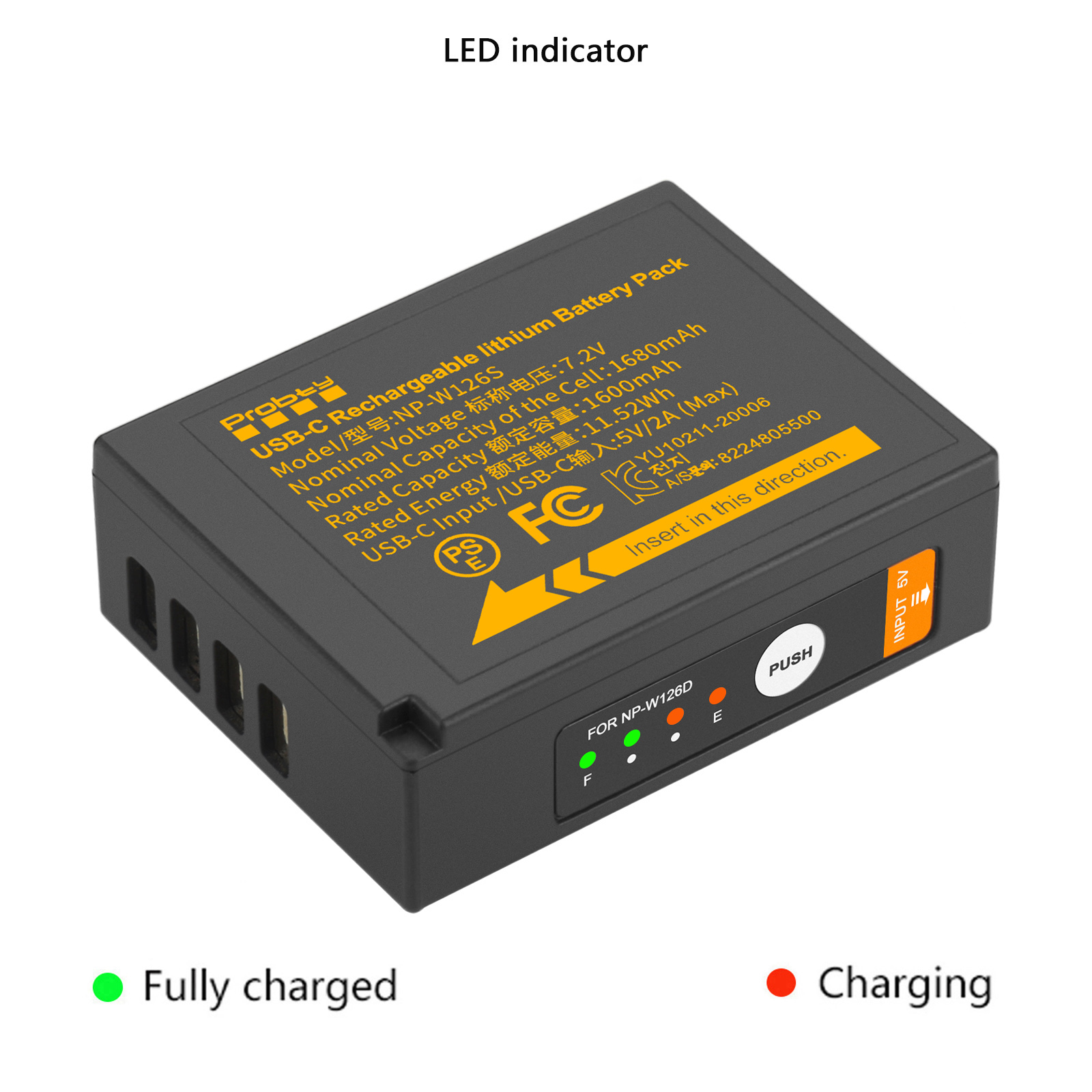 Batterie 1680mAh NP-W126 NP-W1 - Fujifilm Camera X100Vi avis et prix